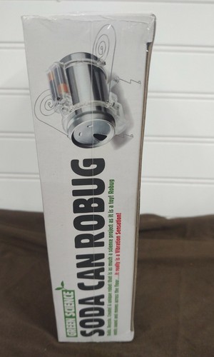Green Science: Soda Can Robug Kids Science Kit, Robot KidzLabs 4M NIB - Picture 2 of 5