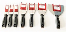 7pc CRAFTSMAN FLEXIBLE STAINLESS STEEL PUTTY TAPE KNIFE KNIVES DRYWALL SCRAPER