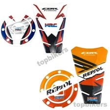 Motorcycle 3D Fuel Tank Cover Protector Pad Decal For Honda HRC CBR1000F 1000RR