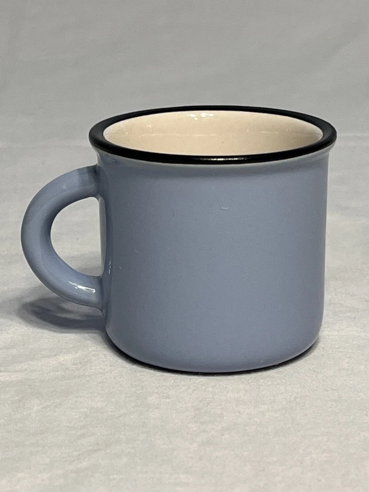 Natural Life "Haces del mundo un lugar mejor" Mini taza taza corazón azul ~ Nuevo Foto 3 de 4