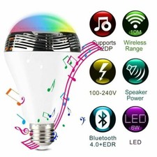 Ampoule LED RGB Musicale bluetooth