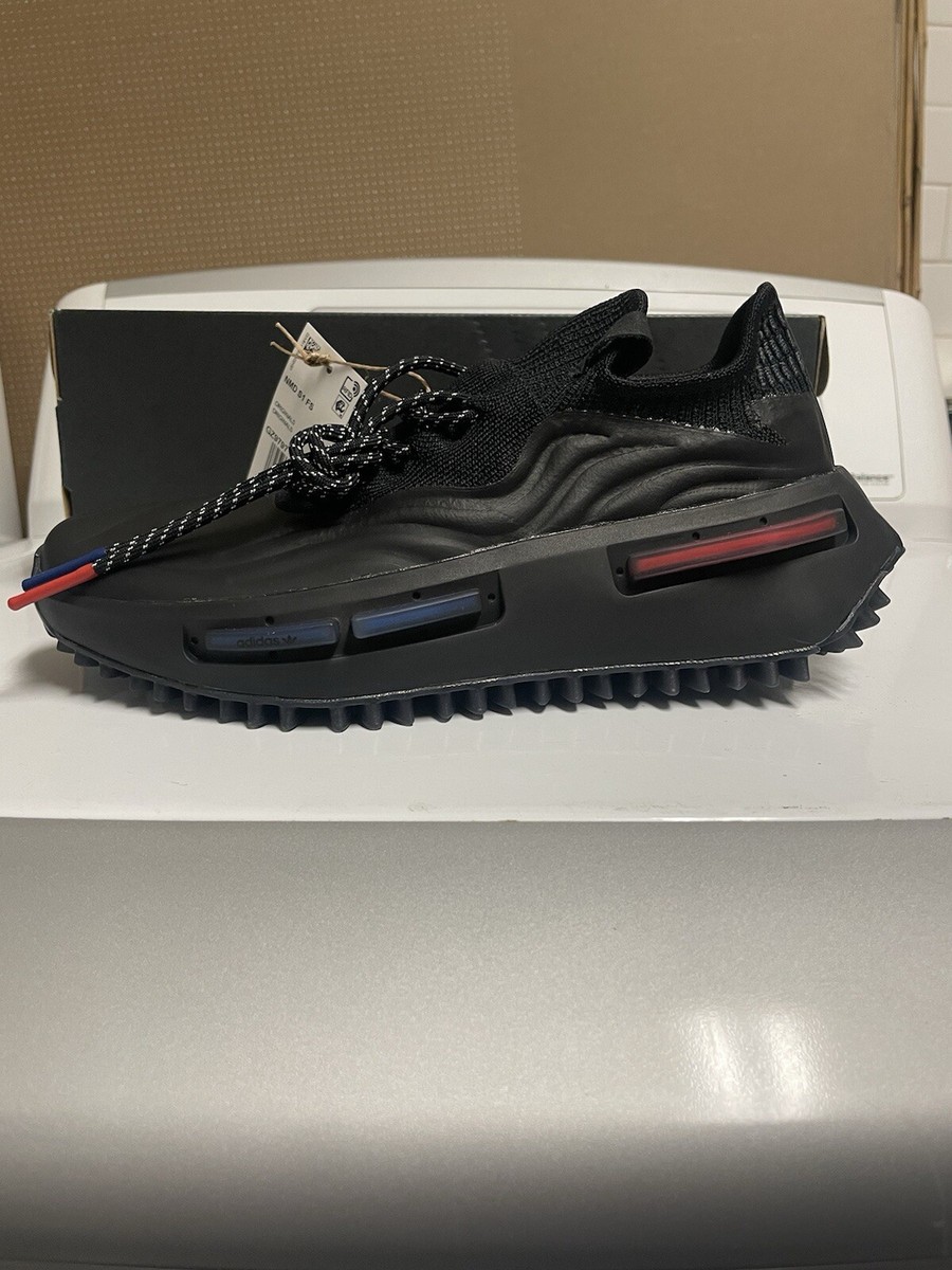 【ADIDAS】 NMD S1 FS (GZ9797) Adidas Men's NMD S1 FS Size 6 Core Black Carbon Red Model