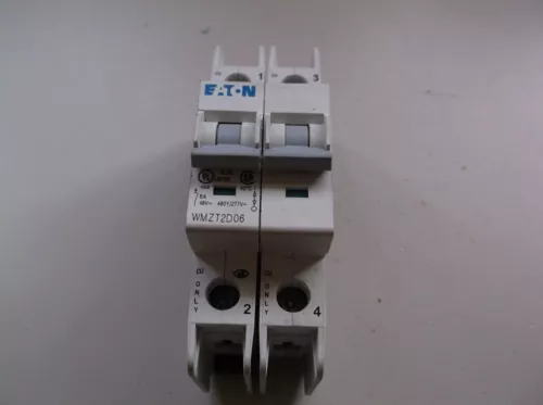 Eaton WMZT2D06 2-Pole Circuit Breaker *FREE SHIPPING*