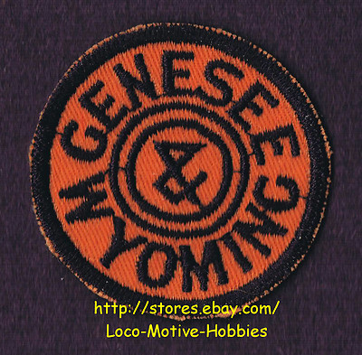 LMH PATCH Abzeichen GENESEE & WYOMING Railway G&W GWR Bay Line Shortline Railroad