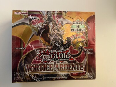 Yu-Gi-Oh! Blazing Vortex Booster Box Portuguese Vórtice Ardente