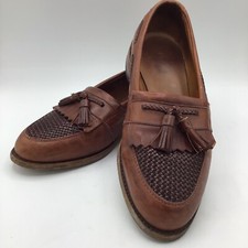 ALLEN EDMONDS CODY Tassel Loafers Mens Shoes 8.5 Made in USA Leather