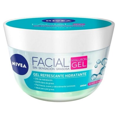 Nivea Facial Gel Hyaluron 200ml Acido Hialuronico 