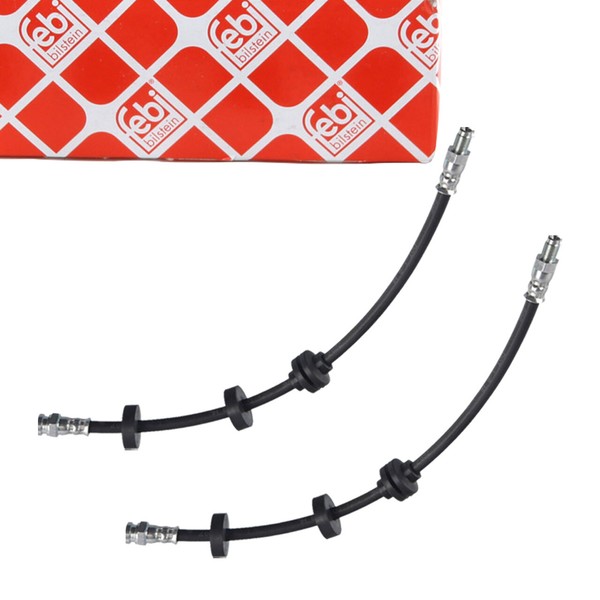 2X febi Bremsschlauch Bremsleitung FüR Alfa Romeo 147 GT (937_) 156 (932_) Vorne-image