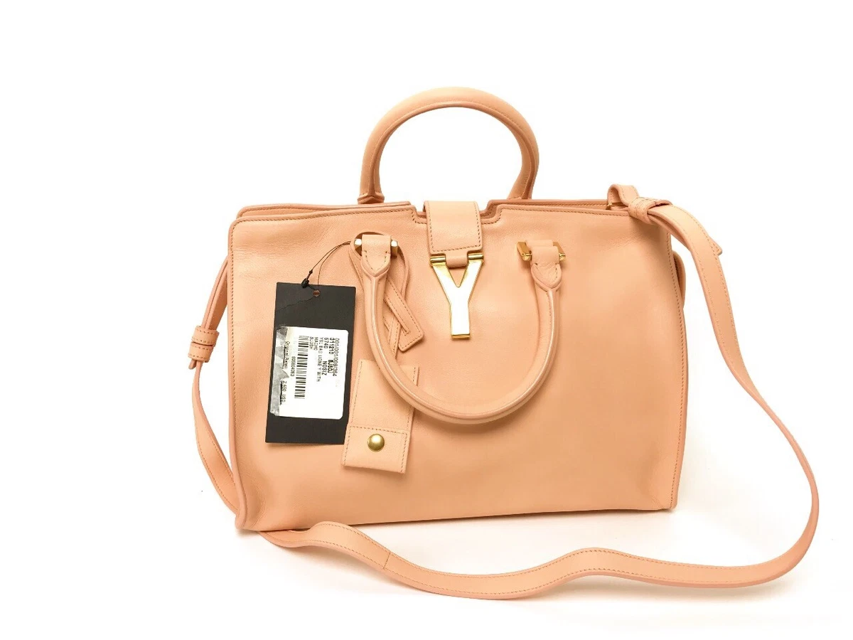 Yves Saint Laurent Small Cabas Chyc Leather Bag