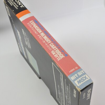 EXPANSION MEMORY CARTRIDGE 16K BYTE MSX No Instruction Japan 2200