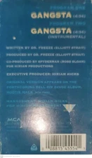 Bell Biv DeVoe, Gangsta, Cassette Single, 1992, MCA Records