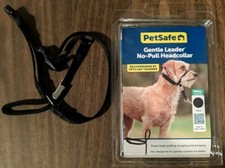 PetSafe Gentle Leader Headcollar BLACK No-Pull Dog SMALL UP TO 25 lbs