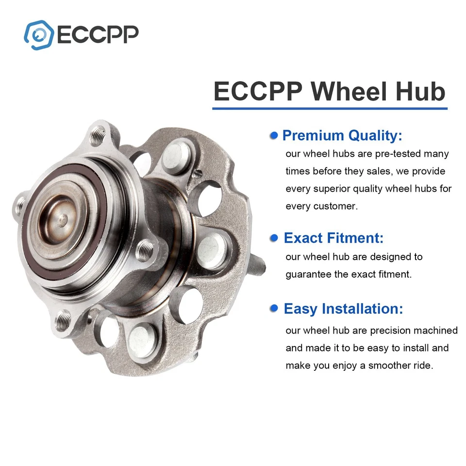 2 piezas cojinetes de cubo de rueda trasera para mini furgoneta de pasajeros Honda Odyssey 3,5 L 2005-2016 Foto 3 de 4