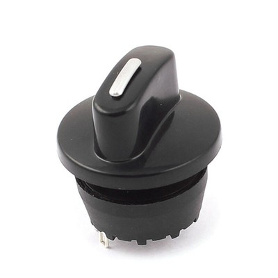 4-Position 3-Speed Fan Selector Rotary 8A 125V/250VAC Fan Speed Selector