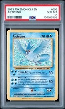 Articuno 009/034 PSA 10 Classic Collection CLB Pokemon Card Game