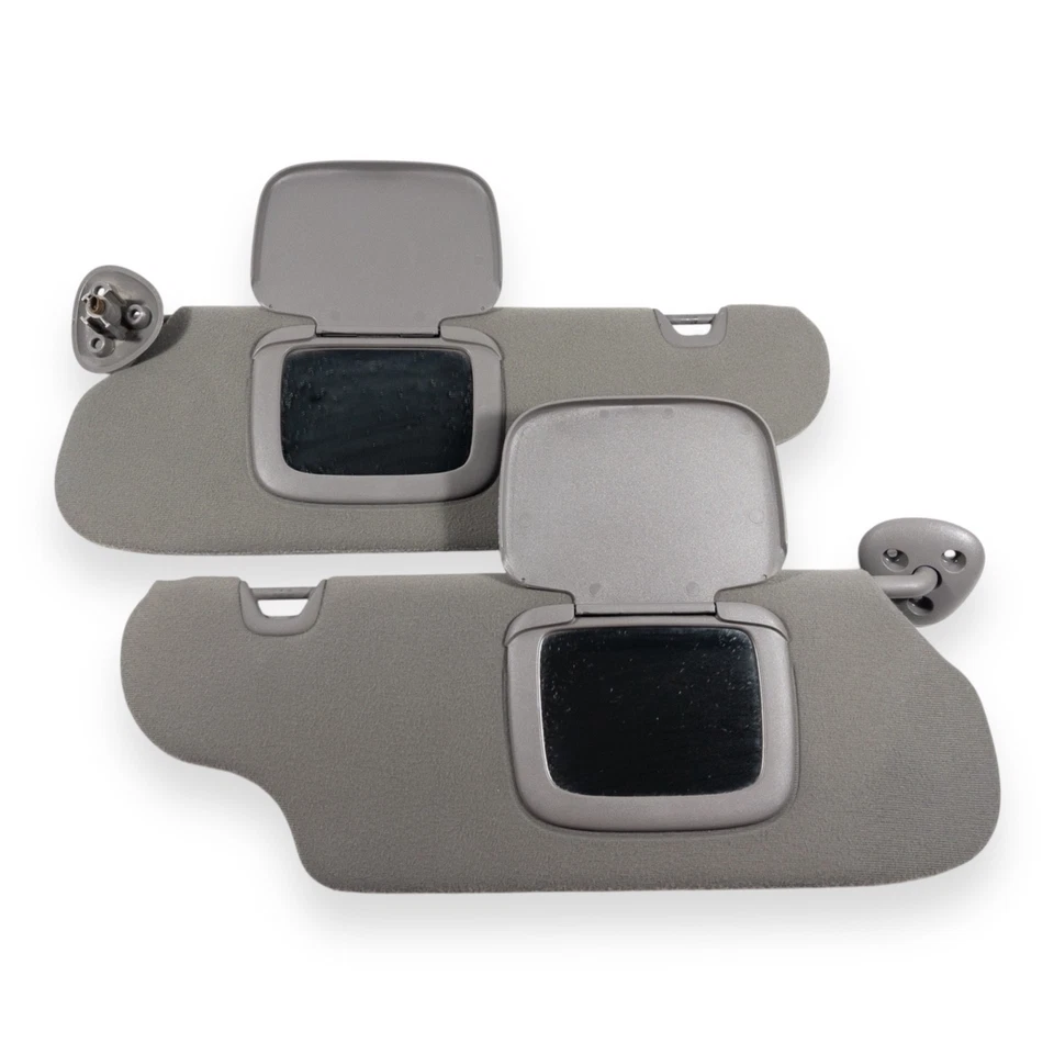 Par de parasol gris para conductor y pasajero Ford Taurus Mercury Sable 1996-1999 Foto 4 de 4