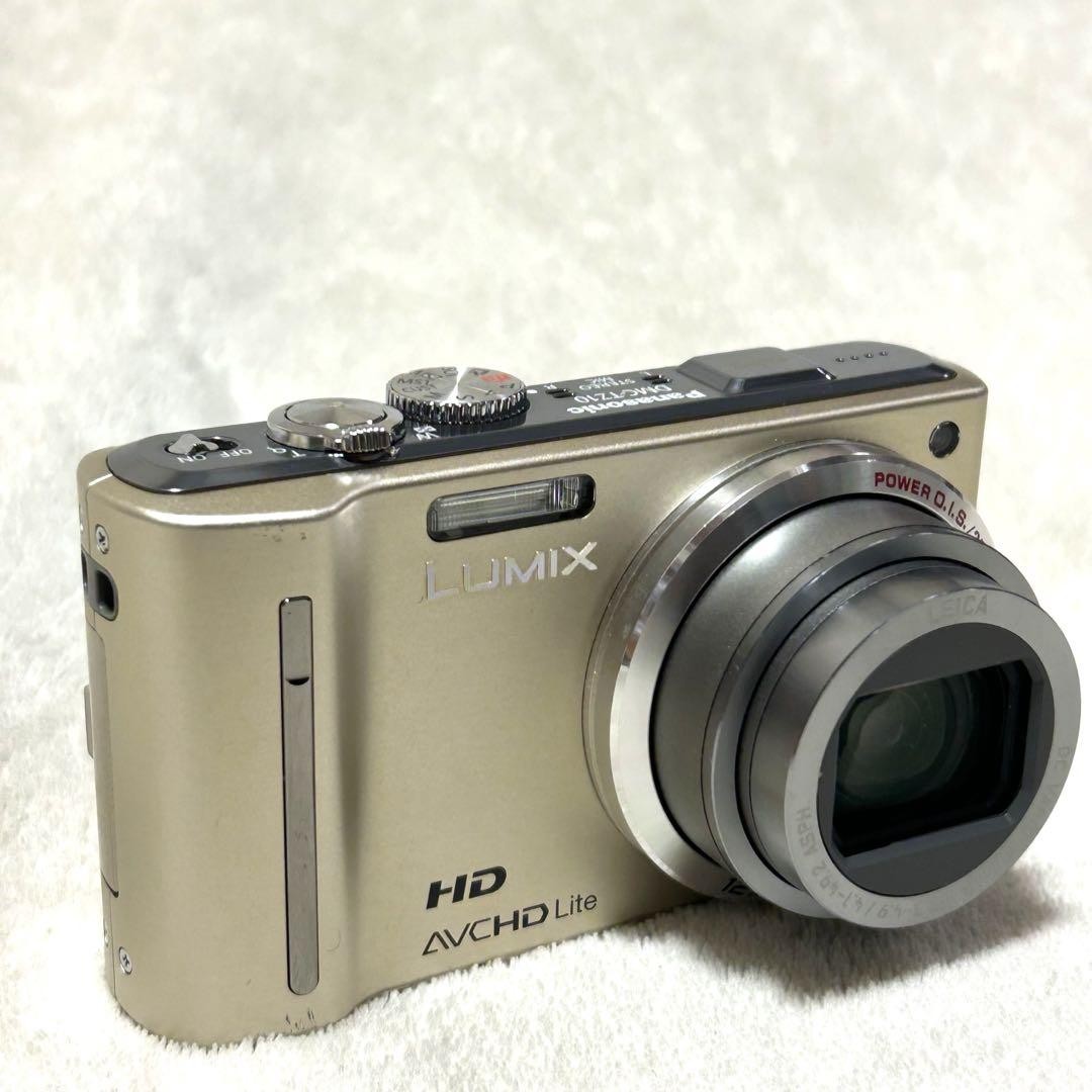 Panasonic DMC-TZ10 ゴールド Panasonic Lumix DMC-TZ10 Compact Camera Gold with
