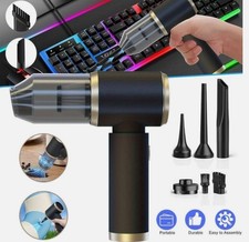 9 In1Mini Portable Cordless Handheld Air Blower Vacuum Cleaner for Home Car- /