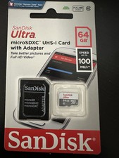 Brand new 64 GB SanDisk SD Card
