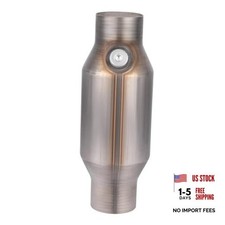 Catalytic Converter 2.25 Inch 1 Pcs High Flow Universal Catalytic 2.25 Inch