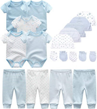 Unisex Baby Layette Essentials Giftset Clothing Set 19-Piece for Newborn Baby