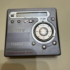 SONY MZ-G750 MD Walkman Portable MiniDisc Player JANK