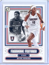 2025 Donruss WNBA Franchise Features NO.4 Rhyne Howard, Atlanta Dream