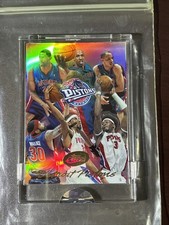 2004-05 eTopps Sealed Detroit Pistons #2 /1000 NBA Champions Billups Wallace SSP