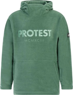 PROTEST Snowboard Fleece Jacke PRTPHIL JR Fleece Hoodie 2026 aspen green