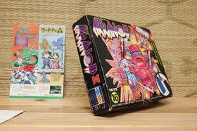 Arkanoid 2 II Comp+flyer and card! Japan Nintendo Famicom FC NES VG+!