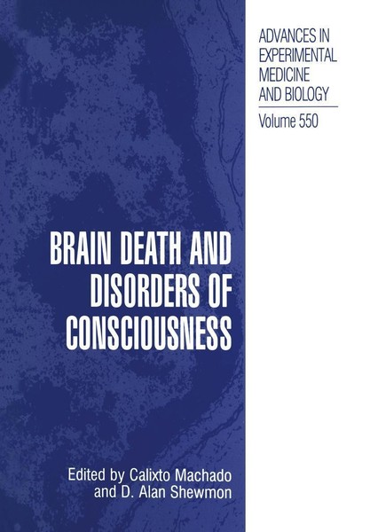 Brain Death And Disorders Of Consciousness D. Alan Shewmon-image