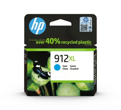 HP 912XL Cyan Original Druckerpatrone Mit Hoher Reichweite-image