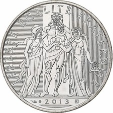 [#1308953] France, 10 Euro, Hercule, 2013, Pessac, Silver, MS