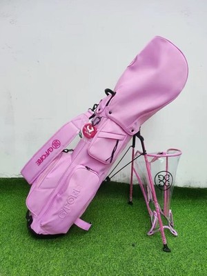 G/Fore 2025 Golf Caddy Bag Standbag Pink mit 2 Haubendeckel 46-inkl. G Fore Neu