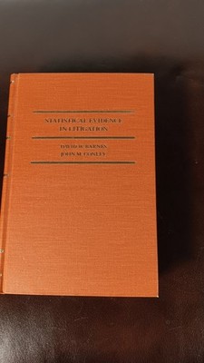 STATISTICAL EVIDENCE IN LITIGATION By David Barnes & John Conley