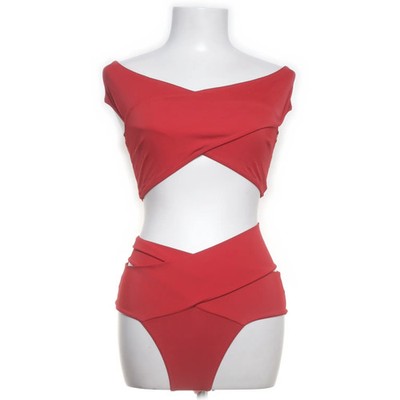 Oye, Bikini, Größe: M, Polyamid, Rot, Einfarbig #B3I