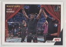 2022 Donruss UFC Magicians Press Proof Francis Ngannou #7 11rv
