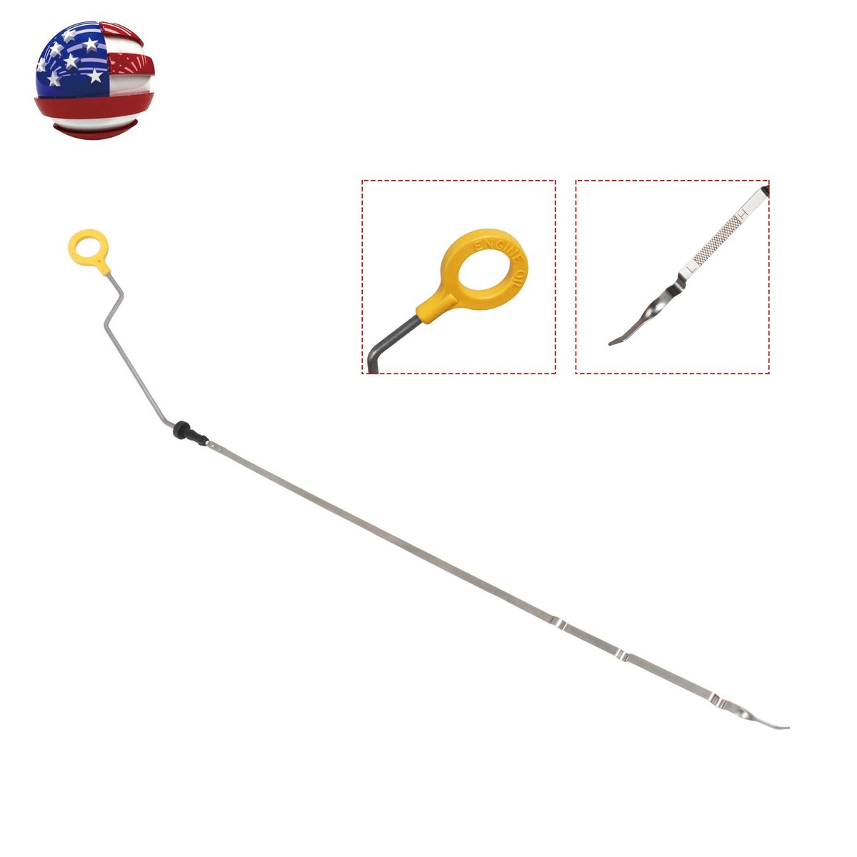 ennaページ Engine Oil Level Gauge Dipstick for 11140-AM603 2003-2005 Nissan