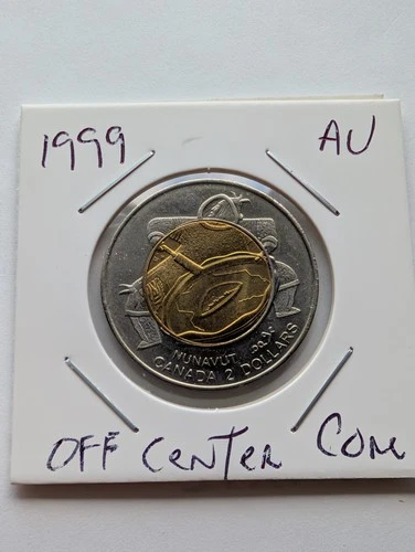 1999 Canada Toonie — photo from the most recent tracked eBay sale