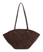 Seidenfelt Manufaktur Rena Shopper Schultertasche Tasche Dark Brown Dunkelbraun