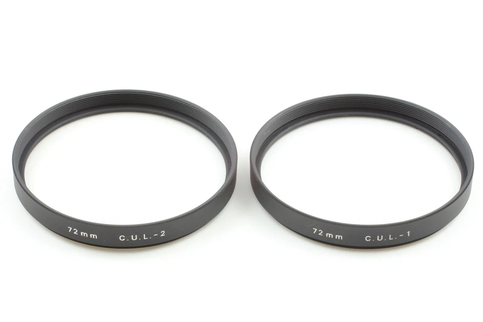 [Near MINT 2Set]Zenza Bronica 72mm C.U.L -1 -2 Close Up Lens For GS-1 From JAPAN - Image 4 of 4