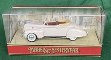 Matchbox Models of Yesteryear Lincoln Zephyr Cream Y64, Mint condition