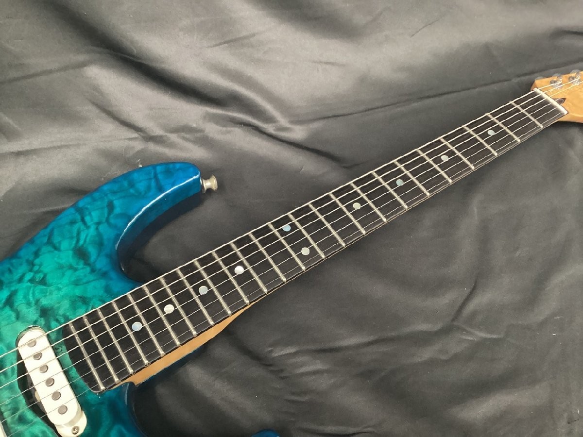 ギター AIRCRAFT NaturalQuiltMapleTopOrderModel Dean ZX Quilt Maple