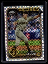 2024 Topps Chrome Update #USC129 Alek Jacob X-Fractors