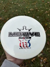 NEW Dynamic Discs Fuzion Motive Prototype With Dynamic Disc Team Stamp