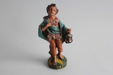 Figurine vintage Composition ménestrel Italie (64052)