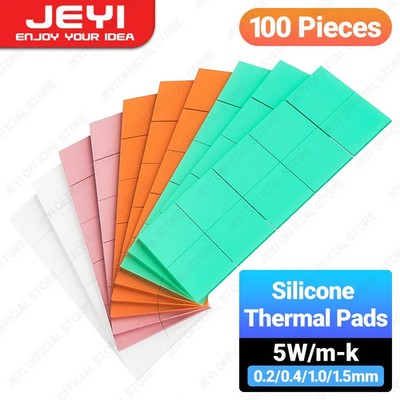 Wärmeleitende Silikonpads Pack für PC Laptop GPU CPU LED Kühler