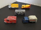 MATCHBOX LESNEY LOT OF FIVE MODELS INC PICKFORDS REMOVALS VAN IN BLUE--Y332