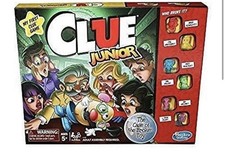 Gaming Clue Junior Board Game for Kids Ages 5 and