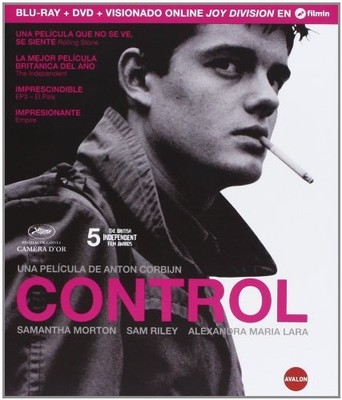 Blu-Ray Control Ian Curtis Joy Division Anton Corbijn Sam Riley Samantha Morton